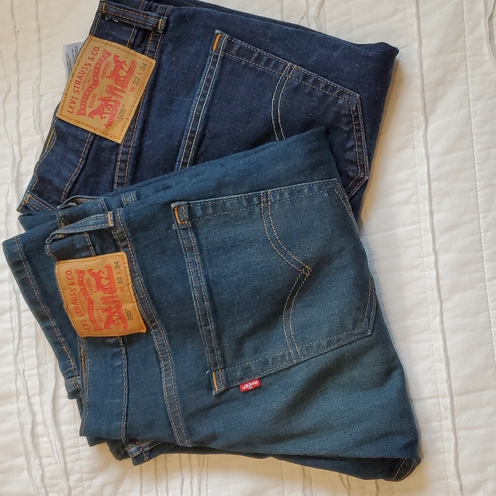 Dark Levis Mens Jeans